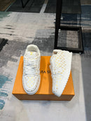 Tênis LV Trainer Dourado