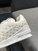 Tênis LV Trainer Dourado